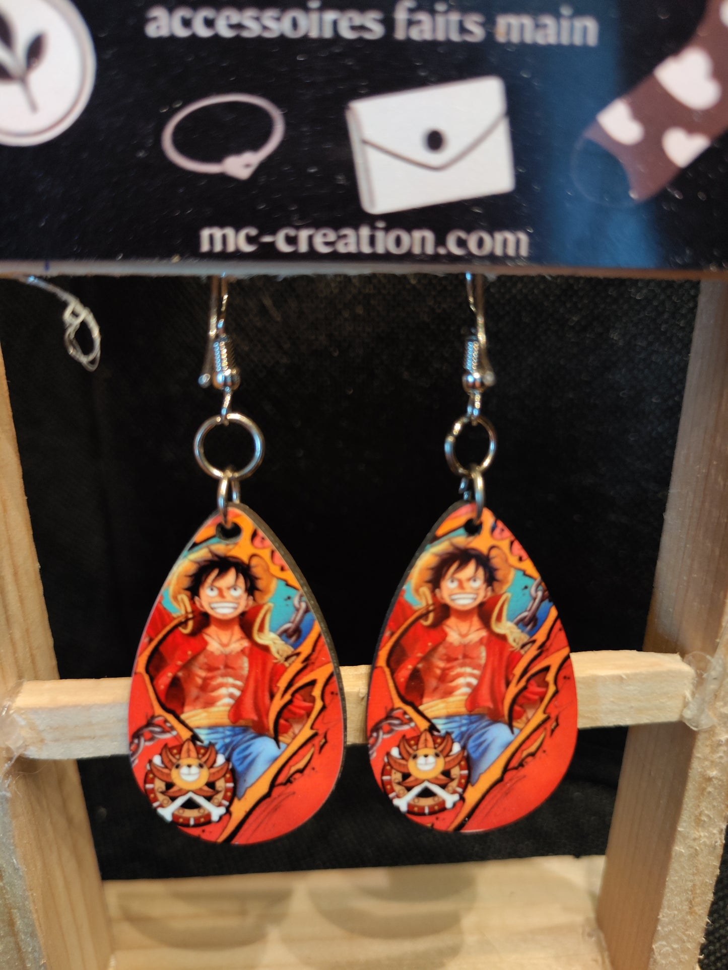 boucle d oreille manga