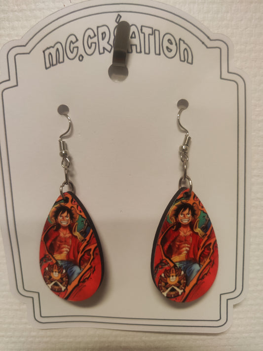 boucle d oreille manga