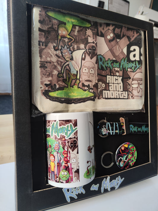 🛸 Coffret Cadeau – Rick and Morty